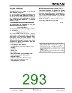 浏览型号PIC18C452-I/L的Datasheet PDF文件第293页