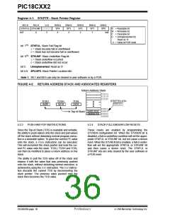 浏览型号PIC18C452-I/L的Datasheet PDF文件第36页