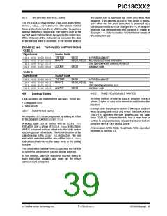 浏览型号PIC18C452-I/L的Datasheet PDF文件第39页