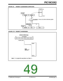 浏览型号PIC18C452-I/L的Datasheet PDF文件第49页