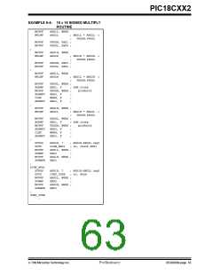 浏览型号PIC18C452-I/L的Datasheet PDF文件第63页