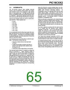 浏览型号PIC18C452-I/L的Datasheet PDF文件第65页
