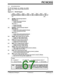 浏览型号PIC18C452-I/L的Datasheet PDF文件第67页