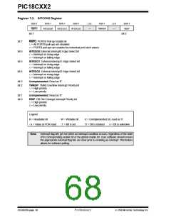浏览型号PIC18C452-I/L的Datasheet PDF文件第68页