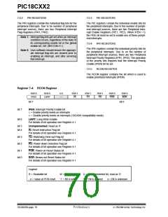浏览型号PIC18C452-I/L的Datasheet PDF文件第70页