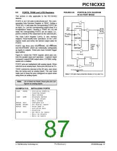 浏览型号PIC18C452-I/L的Datasheet PDF文件第87页