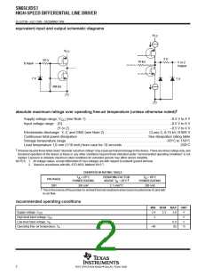 浏览型号SN65LVDS1的Datasheet PDF文件第2页