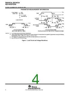 浏览型号SN74HC04N的Datasheet PDF文件第4页