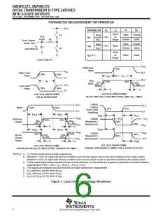 浏览型号SN74HC373的Datasheet PDF文件第6页