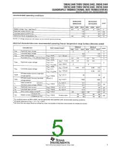 浏览型号SN74LS441DW的Datasheet PDF文件第5页