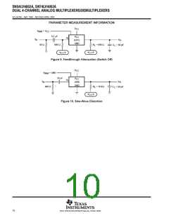 浏览型号SN74LV4052的Datasheet PDF文件第10页