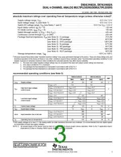 浏览型号SN74LV4052的Datasheet PDF文件第3页
