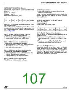 浏览型号ST92F150JDV1Q6的Datasheet PDF文件第107页