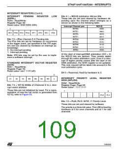 浏览型号ST92F150JDV1Q6的Datasheet PDF文件第109页