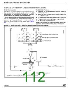 浏览型号ST92F150JDV1Q6的Datasheet PDF文件第112页