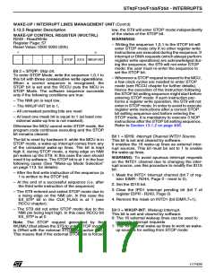 浏览型号ST92F150JDV1Q6的Datasheet PDF文件第117页