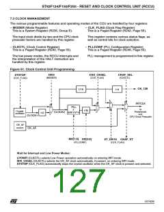 浏览型号ST92F150JDV1Q6的Datasheet PDF文件第127页