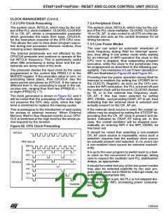 浏览型号ST92F150JDV1Q6的Datasheet PDF文件第129页