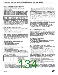 浏览型号ST92F150JDV1Q6的Datasheet PDF文件第134页