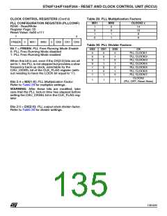浏览型号ST92F150JDV1Q6的Datasheet PDF文件第135页
