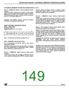 浏览型号ST92F150JDV1Q6的Datasheet PDF文件第149页