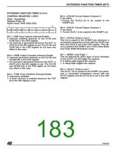 浏览型号ST92F150JDV1Q6的Datasheet PDF文件第183页