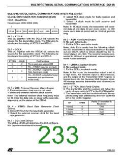 浏览型号ST92F150JDV1Q6的Datasheet PDF文件第233页