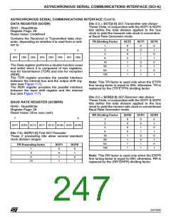 浏览型号ST92F150JDV1Q6的Datasheet PDF文件第247页