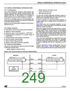 浏览型号ST92F150JDV1Q6的Datasheet PDF文件第249页