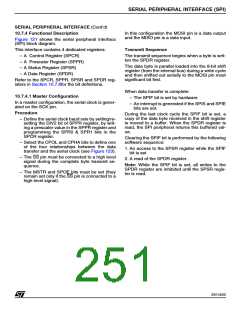 浏览型号ST92F150JDV1Q6的Datasheet PDF文件第251页