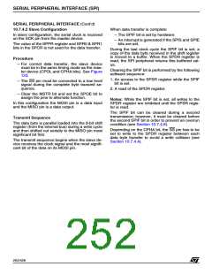 浏览型号ST92F150JDV1Q6的Datasheet PDF文件第252页
