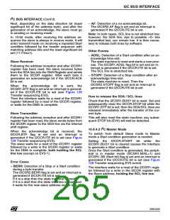 浏览型号ST92F150JDV1Q6的Datasheet PDF文件第265页