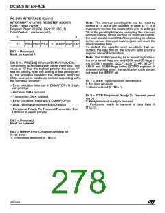 浏览型号ST92F150JDV1Q6的Datasheet PDF文件第278页