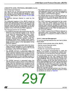浏览型号ST92F150JDV1Q6的Datasheet PDF文件第297页