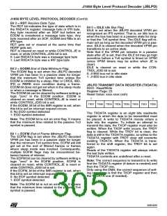 浏览型号ST92F150JDV1Q6的Datasheet PDF文件第305页