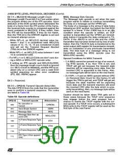 浏览型号ST92F150JDV1Q6的Datasheet PDF文件第307页