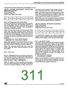 浏览型号ST92F150JDV1Q6的Datasheet PDF文件第311页