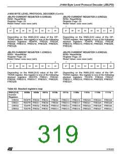 浏览型号ST92F150JDV1Q6的Datasheet PDF文件第319页