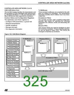 浏览型号ST92F150JDV1Q6的Datasheet PDF文件第325页
