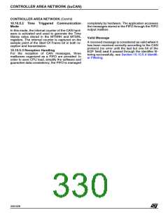 浏览型号ST92F150JDV1Q6的Datasheet PDF文件第330页