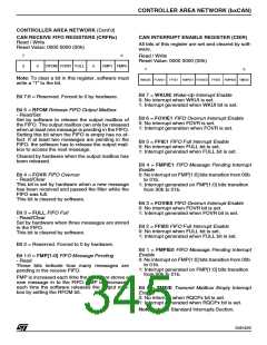 浏览型号ST92F150JDV1Q6的Datasheet PDF文件第345页