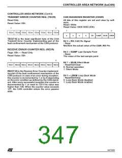 浏览型号ST92F150JDV1Q6的Datasheet PDF文件第347页