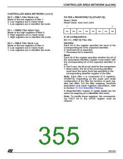 浏览型号ST92F150JDV1Q6的Datasheet PDF文件第355页