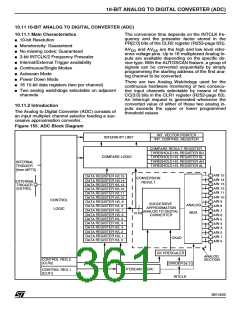 浏览型号ST92F150JDV1Q6的Datasheet PDF文件第361页