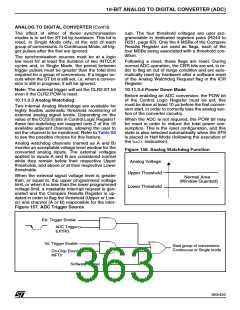 浏览型号ST92F150JDV1Q6的Datasheet PDF文件第363页