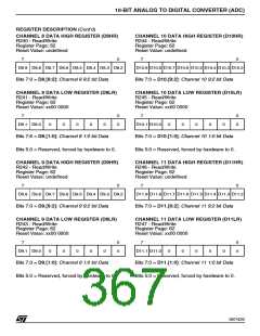 浏览型号ST92F150JDV1Q6的Datasheet PDF文件第367页