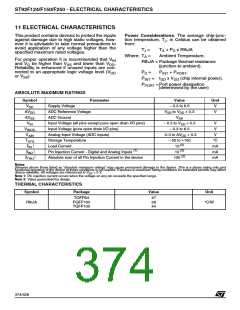 浏览型号ST92F150JDV1Q6的Datasheet PDF文件第374页