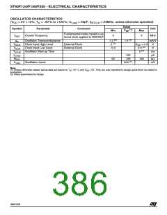 浏览型号ST92F150JDV1Q6的Datasheet PDF文件第386页