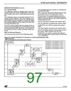 浏览型号ST92F150JDV1Q6的Datasheet PDF文件第97页