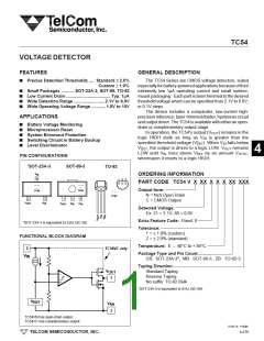 浏览型号TC54VC5401EMB的Datasheet PDF文件第1页